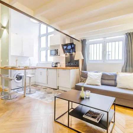 Quiet 1br-4p - Quartier Du Mail * Parigi