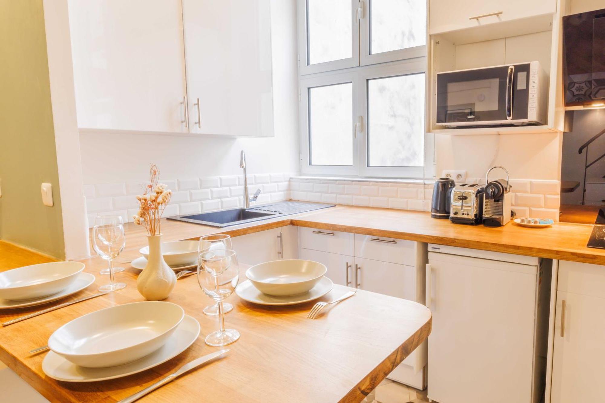 Quiet 1br-4p - Quartier Du Mail Appartamento *